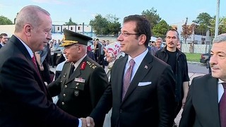 Erdoğan ve İmamoğlu ilk kez bir araya geldi