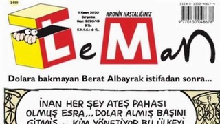 Leman'dan çok konuşulacak Berat Albayrak kapağı