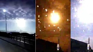 Japonya'da görülen meteor herkesi yatağından fırlattı