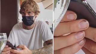 Justin Bieber'ıın tırnakları sosyal medyada olay oldu