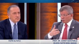 Fatih Altaylı, Davutoğlu'nun yüzüne söyledi: ''Egolusunuz''