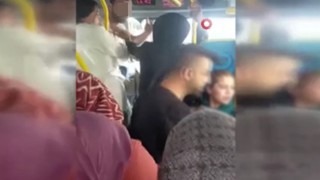 Minibüs şoföründen kadın yolcuya saldırı girişimi