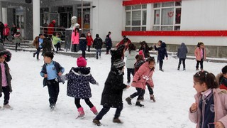 İki ilimiz kar yağışıyla beyaza büründü