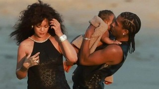 Rihanna bebeğini ilk kez gösterdi; sosyal medya yıkıldı