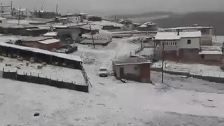 Görüntüler Türkiye'den... Mayıs ayında kar yağışı sürprizi
