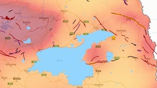 Van'da korkutan deprem