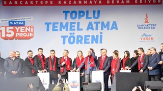 Sancaktepe'ye 15 yeni eser