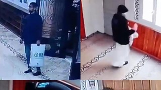 Camiye kadın olarak girdi, erkek olarak çıktı!
