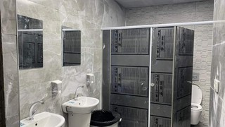 Bandırma'nın Emektar Belediye Binası’nın tuvaletler yenilendi