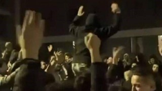 KYK yurdunda eylem var: Öğrenciler soluğu sokakta aldı