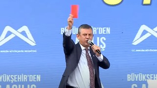 Özgür Özel'in sürprizi ''kırmızı kart'' çıktı