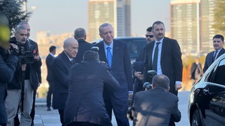 Erdoğan'dan Bahçeli'nin evine ziyaret