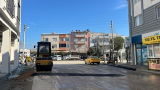 Bandırma Belediyesi yol çalışmalarını aralıksız sürdürüyor