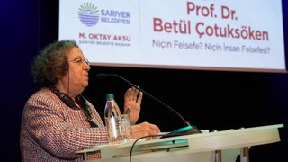 Sarıyer’de Felsefe Günleri’nin ikincisi Prof. Dr. Betül Çotuksöken ile devam etti