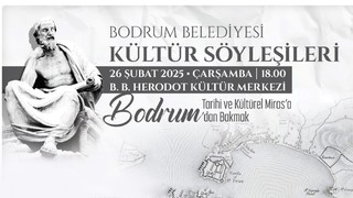 Bodrum Belediyesi'nden kültür söyleşileri