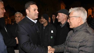 Balıkesir Büyükşehir Belediye Başkanı Ahmet Akın'dan köy ziyaretleri