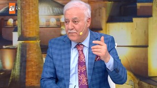 Kadın izleyicinin Nihat Hatipoğlu'na sorduğu ''ilişki'' sorusu ''pes'' dedirtti