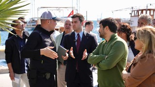 Bodrum Belediye Başkanı Mandalinci, Saha Çalışmalarına Devam Ediyor