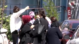 Hastalar depremde ellerinde serumlarla sokağa fırladı