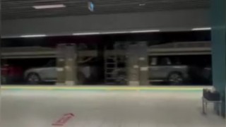 Marmaray hattında araçların yolculuğu görüntülendi