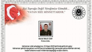 Trabzonspor'un eski futbolcusunun yeğeni Pençe-Kilit operasyonu bölgesinde şehit düştü