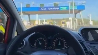 Bunlar sürücü değil, manyak! İstanbul'da ölümüne HGS gişesi akımı kamerada!
