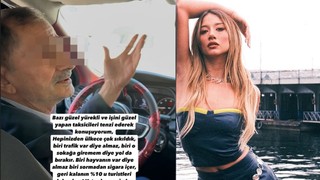 Köpeğiyle bindiği taksiciyle tartışan Aleyna Kalaycıoğlu karakolluk oldu