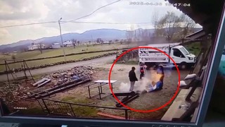Kesmek istedikleri varil bomba gibi patladı