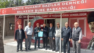 Balıkesir Büyükşehir Belediye Başkanı Akın şehit yakını ve gazileri unutmadı