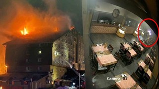 Yeni görüntüler: 78 canımızı yitirdiğimiz oteldeki yangın böyle başlamış!