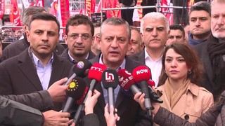 Özgür Özel 1 Mayıs'ı İstanbul'da kutladı: ''Bir an önce sendikalara üye olun''