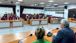 Bandırma Belediye Başkanı Mirza, TED Koleji öğrencilerini ağırladı