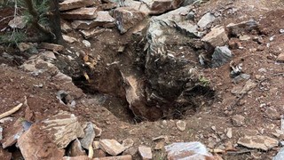 Kaçak kazıda suçüstü yakalanan kişinin kimliği şoke etti