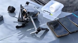 İzmir'de polis ''şüphelendiği'' dronu vurup düşürdü, bakın içinden neler çıktı!