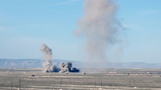 Türkiye'nin gururu HÜRKUŞ ilk kez 1 tonluk bomba attı