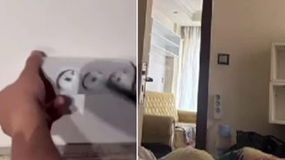 Günlük kiralık evde skandal! Üçlü prizin içinden çıktı