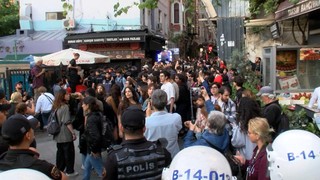 Taksim'de Gezi'nin yıl dönümünde polis müdahalesi