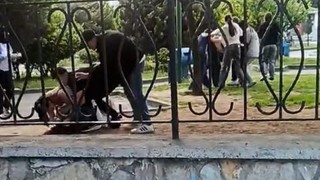 El kadar çocukların akran zorbalığı saniye saniye kamerada!