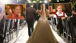 Sihirli Annem'in minik Çilek'i nikah masasına oturdu: son hali başdöndürdü