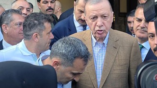Bu da Cumhurbaşkanı Erdoğan'ın yazlık ''winner ceket'' tercihi