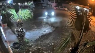 Kamyonetli drift magandası mahalleyi birbirine kattı!