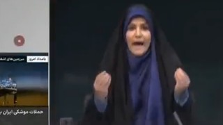 İsrail, İran Devlet Televizyonu'nu vurdu! Canlı yayında şok görüntüler
