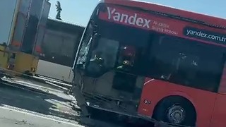 Haliç Köprüsü'nde trafiği felç eden kaza