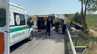 Edirne'de feci kaza: 2'si çocuk 5 kişi hayatını kaybetti