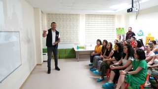 Konyaaltı'nın kreş öğretmenleri yangın eğitimi aldı