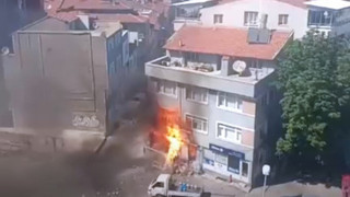 Tüp bayisinde büyük patlama: Ortalık savaş alanına döndü!