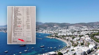 Bodrum'da bir mekanda ödenen milyonluk hesap şoke etti