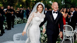 Ünlü milyarder Jeff Bezos Venedik'te evlendi