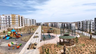 Asrın felaketi sonrasında inşa edilen evlerin son hali görüntülendi