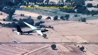 Gökyüzündeki gururumuz AKINCI TİHA, yerli KEMANKEŞ füzesi ile 12'den vurdu